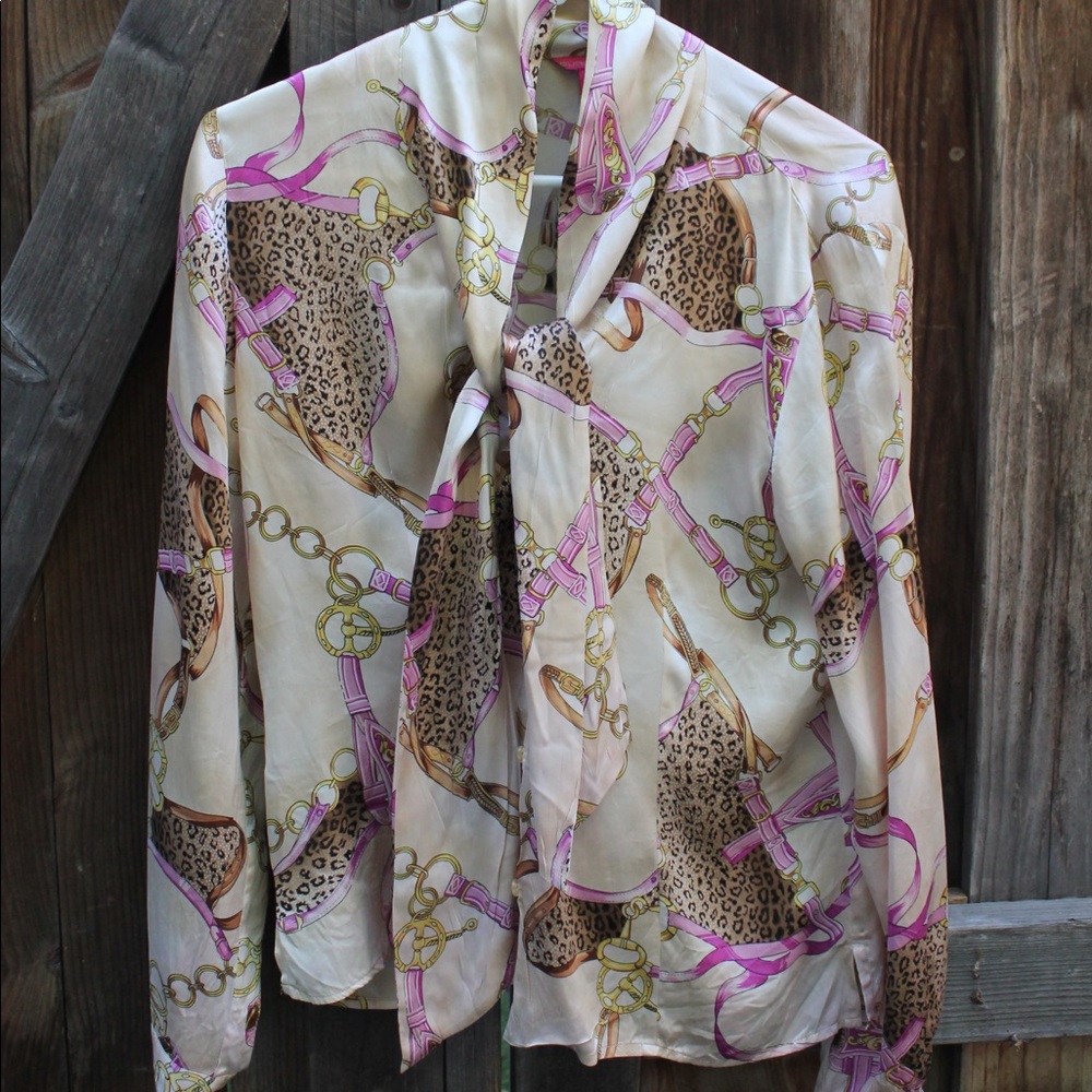 satin blouse